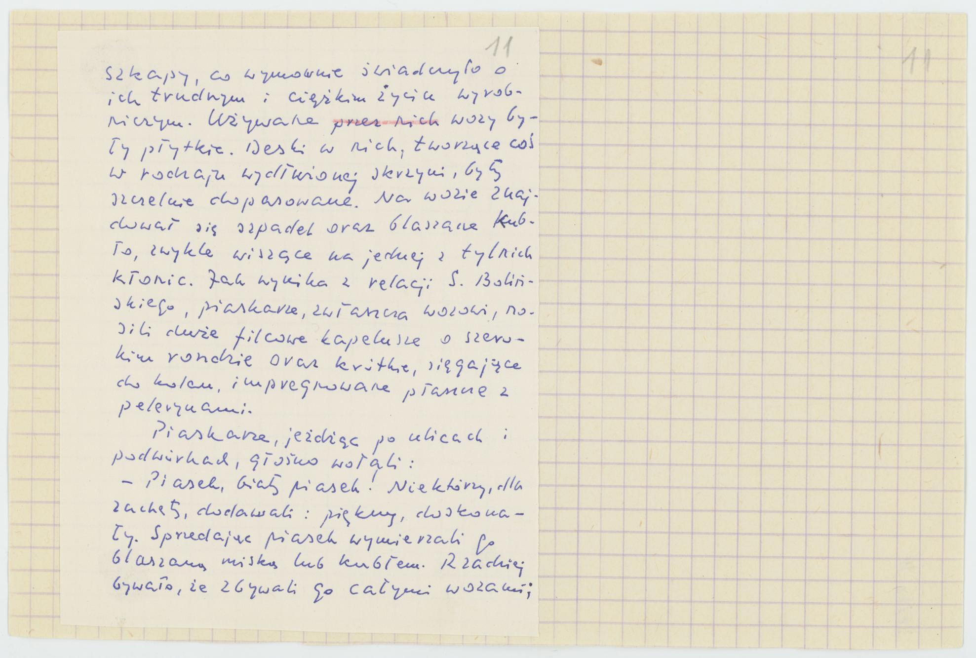 O niektórych zajęciach kaliszan, cz. 1