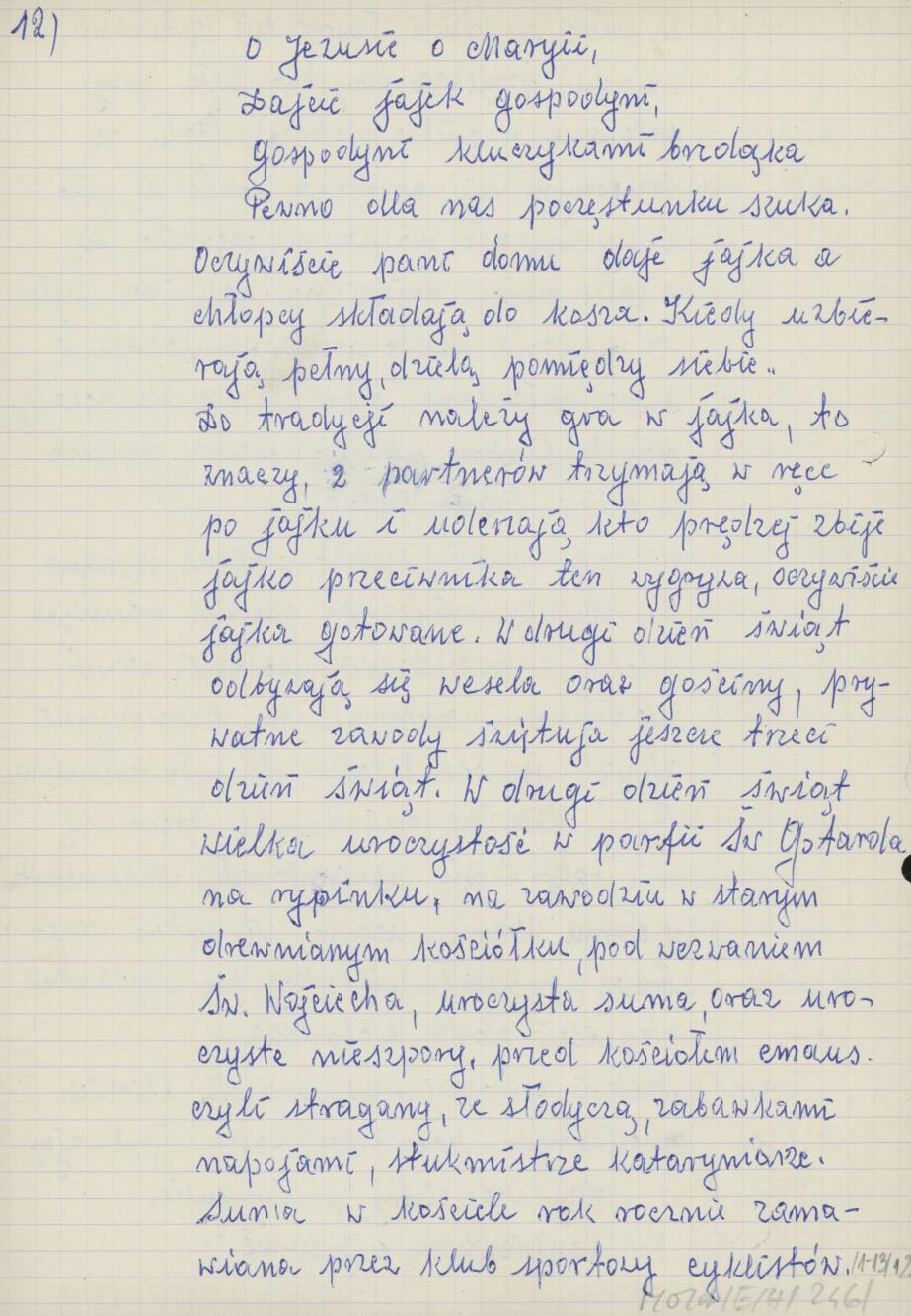 Tradycje związane z Wielkim Postem, Wielkanocą oraz Zielonymi Świętami