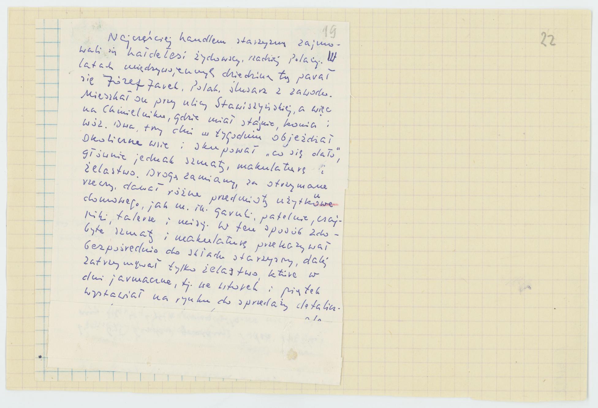 O niektórych zajęciach kaliszan, cz. 3