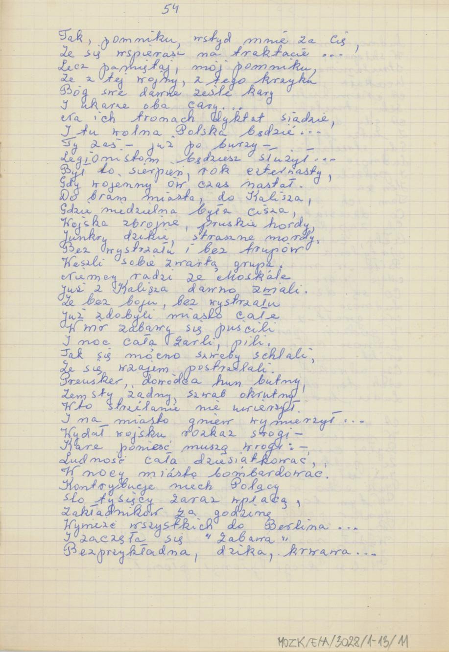 Czy pamiętasz - wiersz o Kaliszu