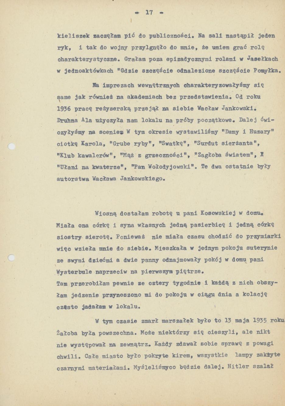 Pamiętnik rodziny i znajomych "Moi i ja i moje miasto", cz. 2