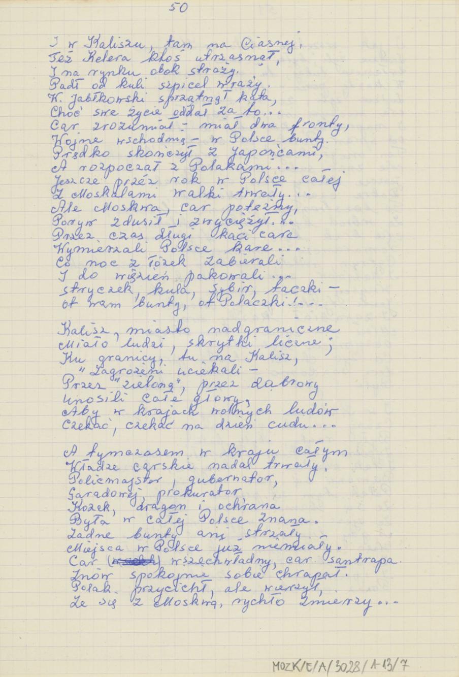 Czy pamiętasz - wiersz o Kaliszu