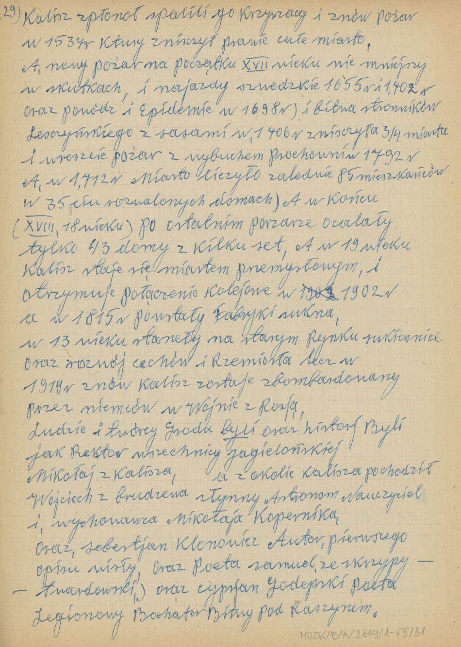 Mój pamiętnik oraz wspomnienia z moich młodych lat i z przeżyć z czasów I wojny światowej, cz. 3