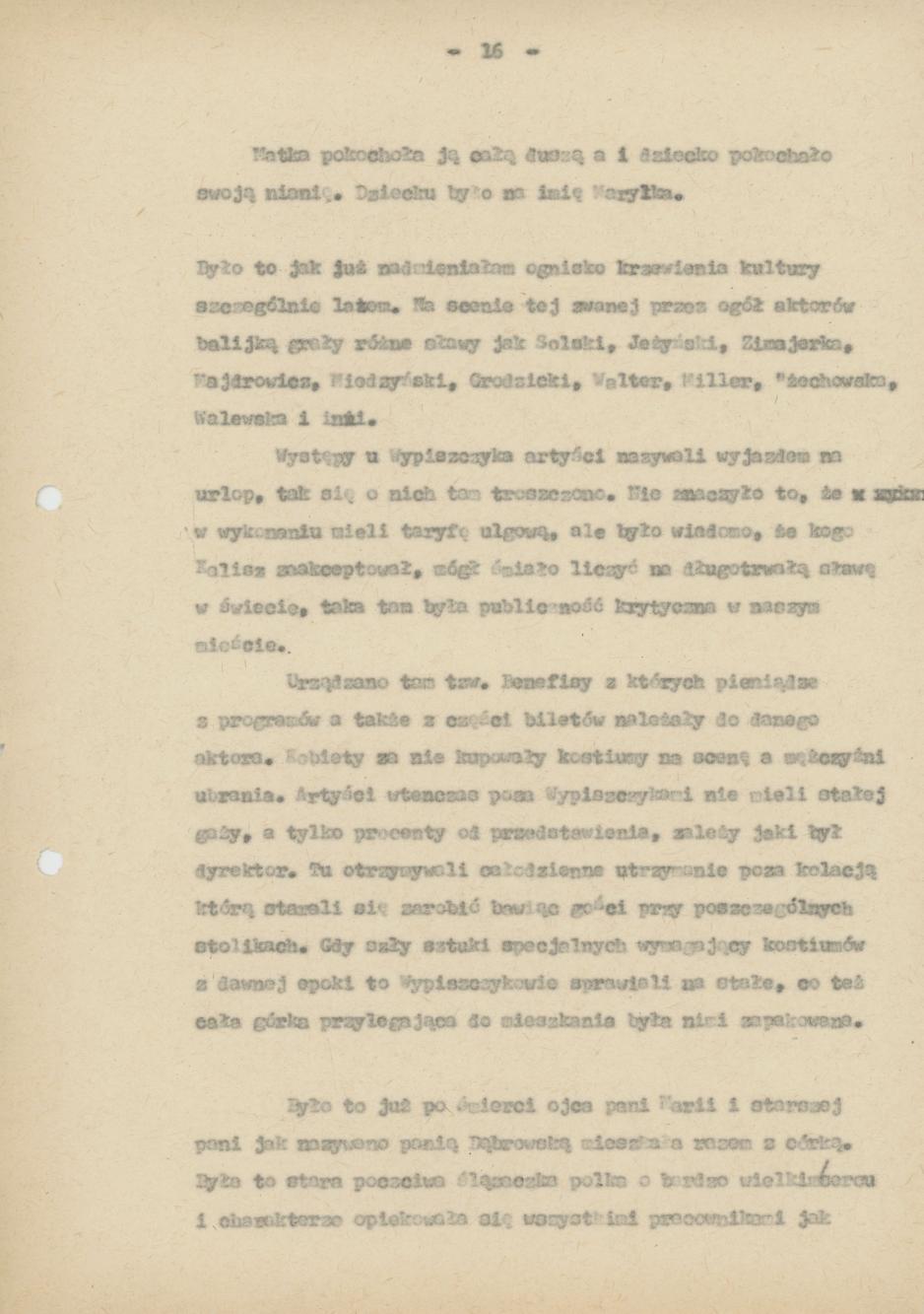 Pamiętnik Genowefy Górczyńskiej "Moi, ja i moje miasto", cz. 2