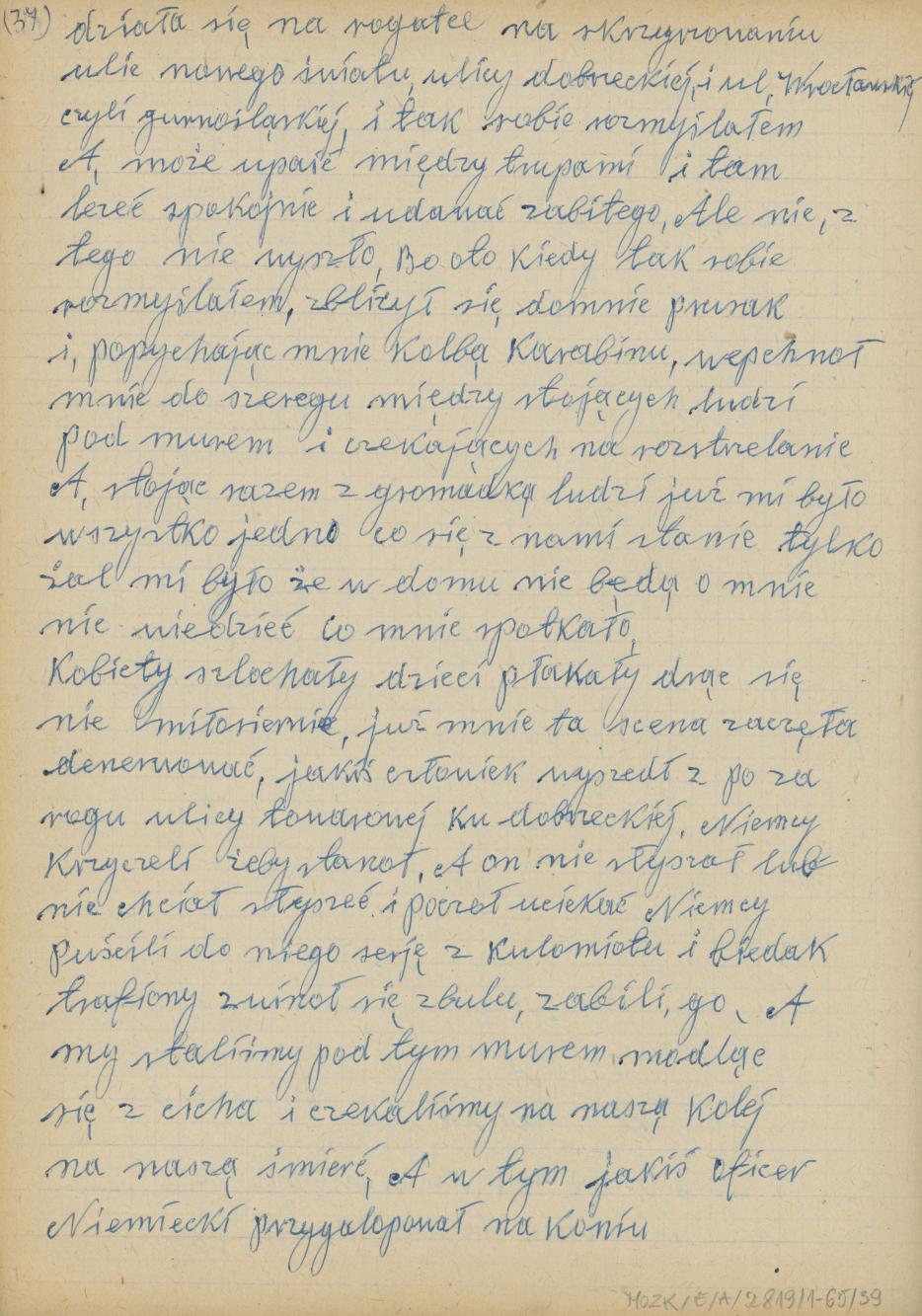 Mój pamiętnik oraz wspomnienia z moich młodych lat i z przeżyć z czasów I wojny światowej, cz. 3