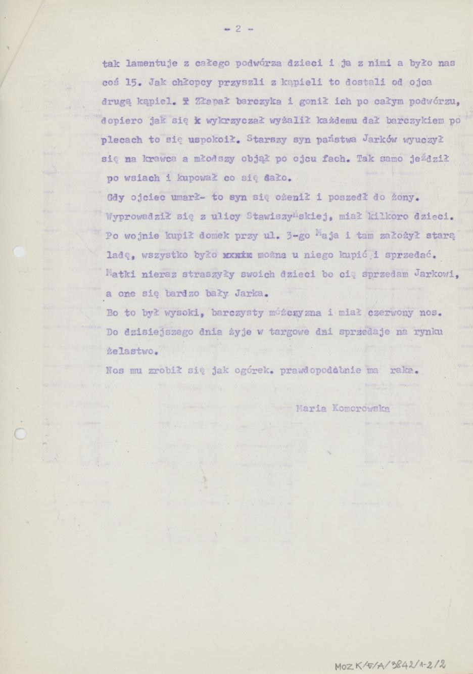 Opowiadanie o Panu Jarku