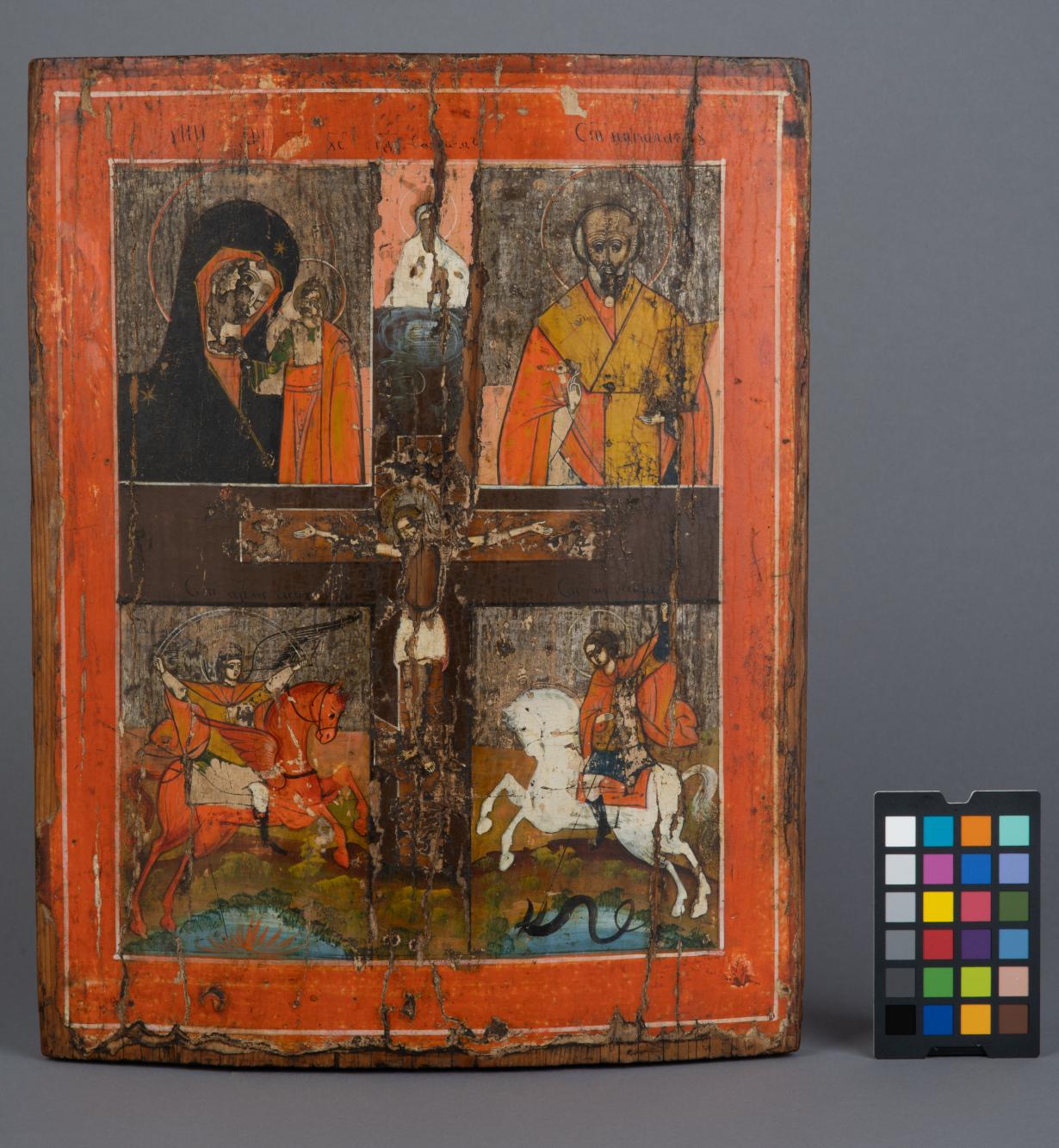 Ukrzyżowanie Chrystusa. Ikona