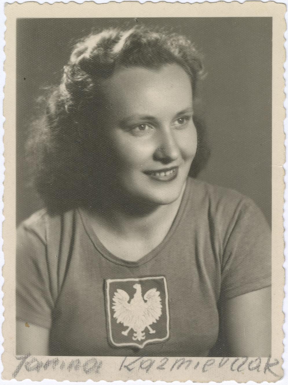Fotografia zawodniczki Janiny Kaźmierczak