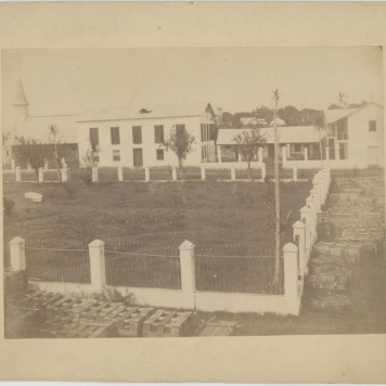 Widok osiedla kolonialnego