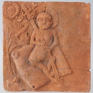 Kafel z alegorią Wcielenia