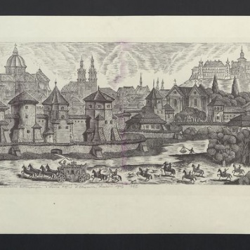 Stare mury pod Wawelem