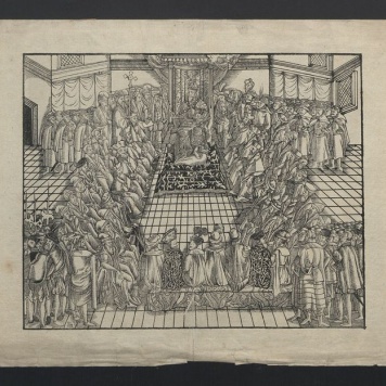 Posiedzenie Senatu z udziałem króla