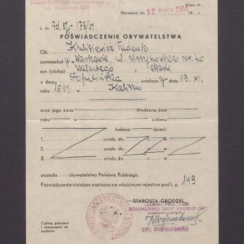 Poświadczenie obywatelstwa