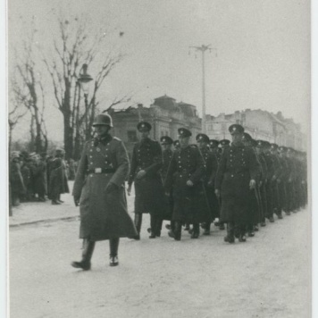 Defilada Niemców w Kaliszu