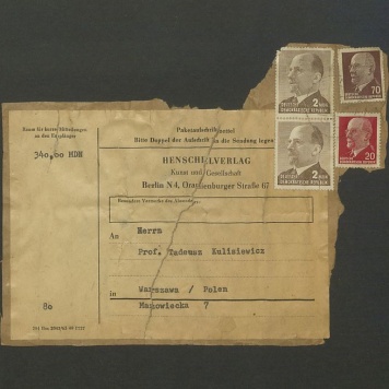 Koperta, nad. Henschelverlag Kunst und Gesellschaft