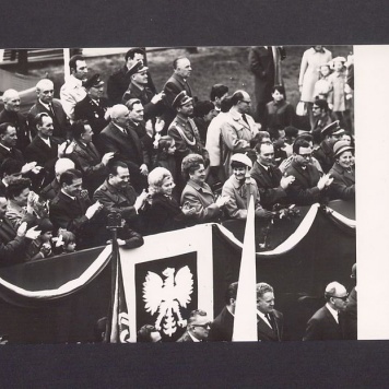 Obchody 1 Maja 1970 r. Trybuna.