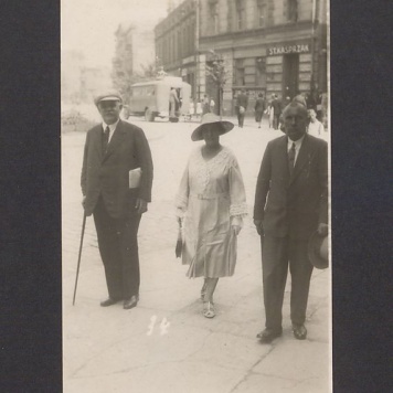 Józef Przybyszewski z żoną Marią.