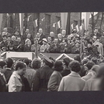 Obchody 1 Maja 1970 r. Trybuna.