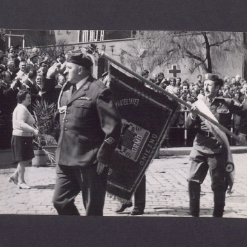 1 Maja 1972 r. w Gnieźnie. Ul. Chrobrego.