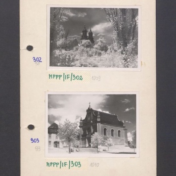 Widok na Wzgórze Lecha i kościół pw. św. Jerzego.