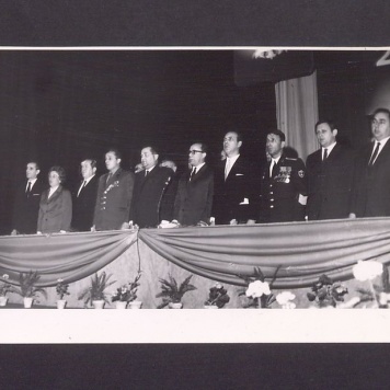 26 rocznica obchodów wyzwolenia miasta Gniezna 21-01-1945 – 1971. Grupa uczestników.