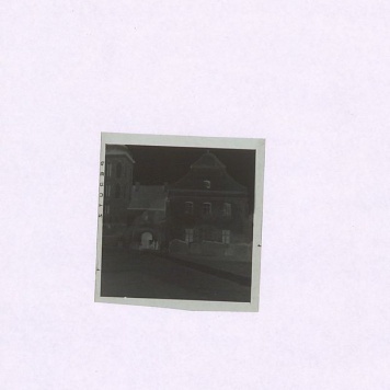 Klasztor przy kościele św. Jana (negatyw).