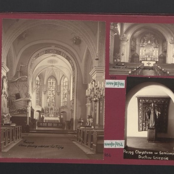 Ołtarz główny w kościele farnym pw. św. Trójcy.