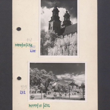 Widok z ul. Łaskiego na kanonie przy ul. Tumskiej.