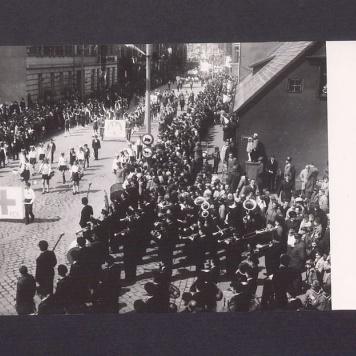 Obchody 1 Maja 1970 r. Pochód.