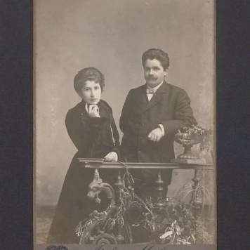 Portret Marii i Józefa Przybyszewskich.