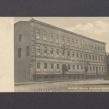 Miejskie Gimnazjum Żeńskie.