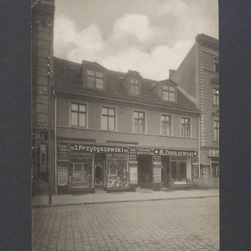Budynek przy ul. Farnej 3. Zakład Józefa Przybyszewskiego.