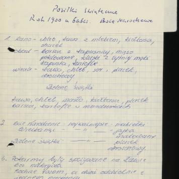 Posiłki świąteczne