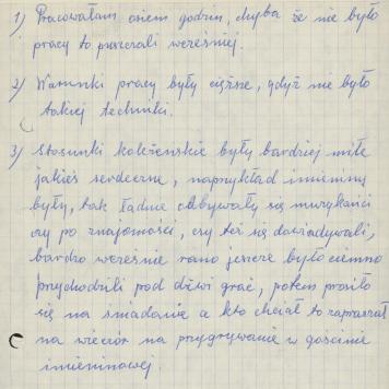 Moja praca w fabryce do r. 1939