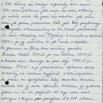 Ja miałam sąsiadkę