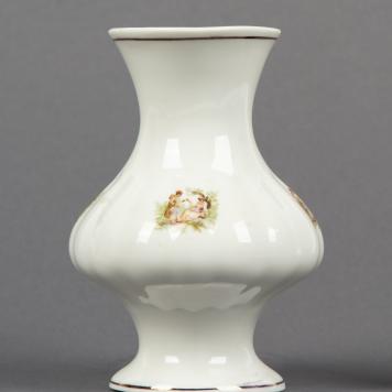 Wazonik ceramiczny, biały
