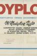 Dyplom za pracę od Zakładu Energetycznego Okręgu Zachodniego w Poznaniu