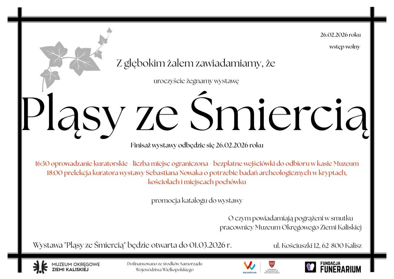 Finisaż wystawy „Pląsy ze Śmiercią”