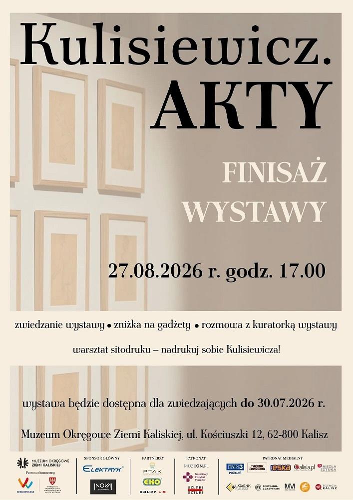 Finisaż wystawy „Kulisiewicz. Akty”