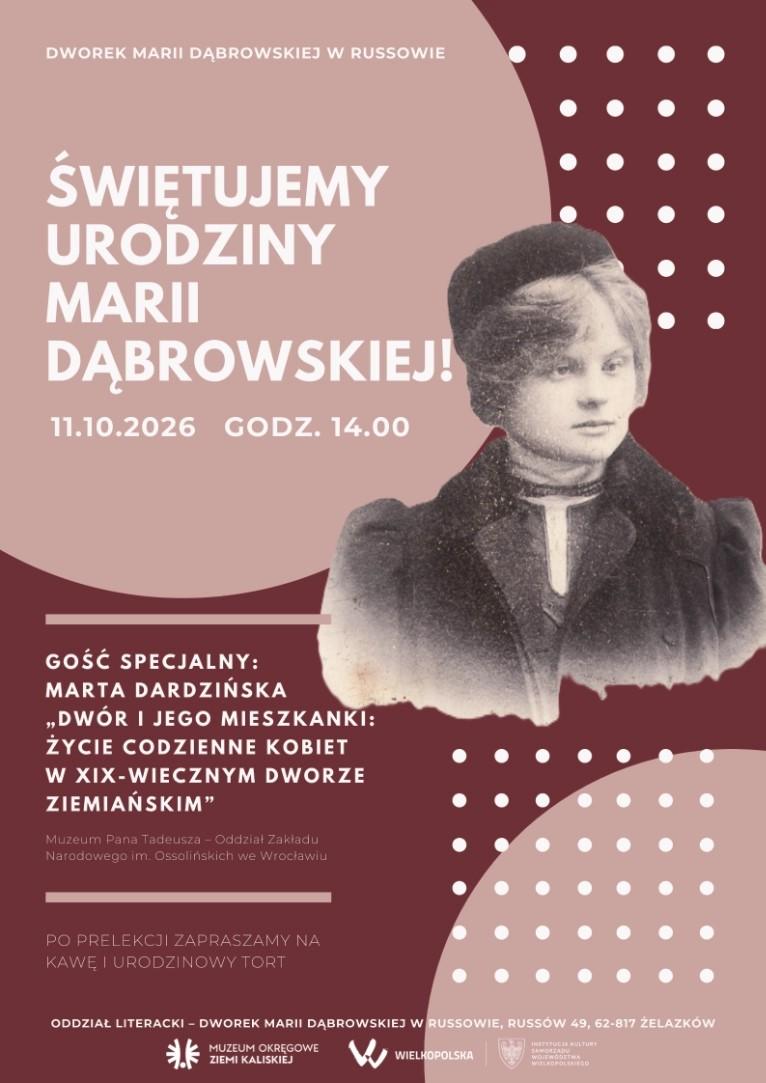 Świętujemy urodziny Marii Dąbrowskiej!